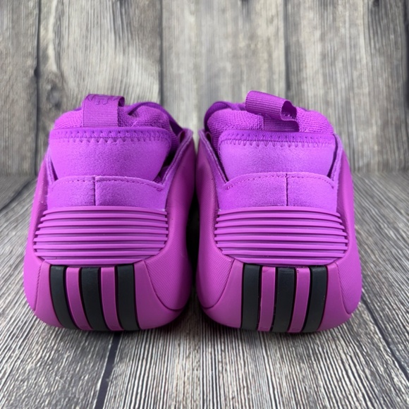 Adidas Harden Volume 8 Purple Burst/Core Black/Silver Metallic Mens sizes IG6647 - Picture 3 of 7